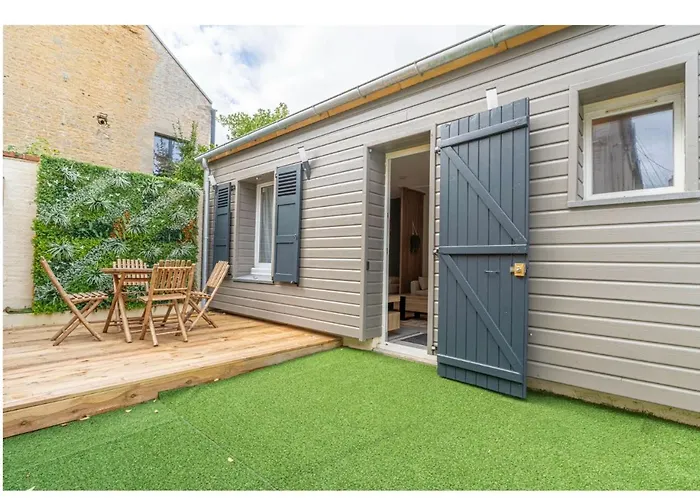 Casa de Férias Le Refuge Marin Lumineux, Terrasse Privée, à 2 Min *